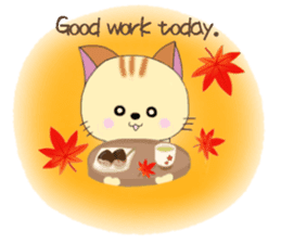 Kuro's daily life 9.6 English version sticker #8105870