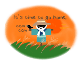 Kuro's daily life 9.6 English version sticker #8105874