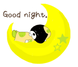 Kuro's daily life 9.6 English version sticker #8105875