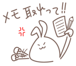A Wicked Bouncing Bunny Mosshiro! sticker #8106256