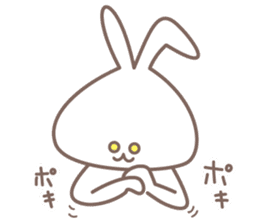 A Wicked Bouncing Bunny Mosshiro! sticker #8106258