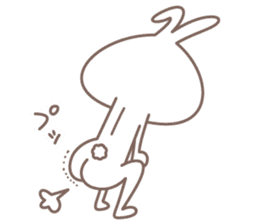 A Wicked Bouncing Bunny Mosshiro! sticker #8106264