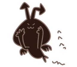 A Wicked Bouncing Bunny Mosshiro! sticker #8106275