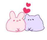 Sticker of the strange creature sticker #8106312