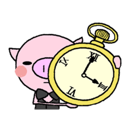 Pig of the butler 2 sticker #8106319