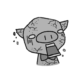 Pig of the butler 2 sticker #8106342