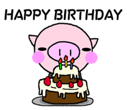 Pig of the butler 2 sticker #8106353