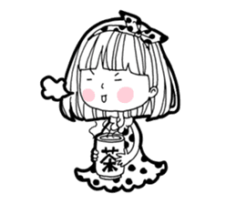 girl's name is dian-dian sticker #8106627