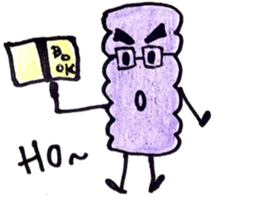 Purple  chinsuko sticker #8106716