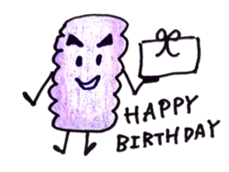 Purple  chinsuko sticker #8106721