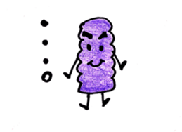 Purple  chinsuko sticker #8106722