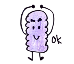 Purple  chinsuko sticker #8106723