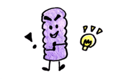 Purple  chinsuko sticker #8106727