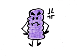 Purple  chinsuko sticker #8106730