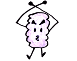 Purple  chinsuko sticker #8106735