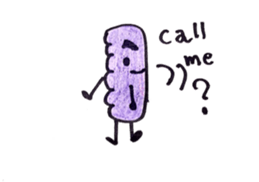 Purple  chinsuko sticker #8106736