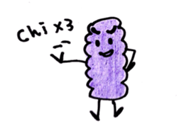 Purple  chinsuko sticker #8106739