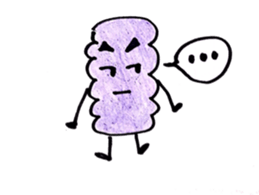 Purple  chinsuko sticker #8106740