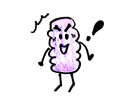 Purple  chinsuko sticker #8106741