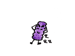 Purple  chinsuko sticker #8106742