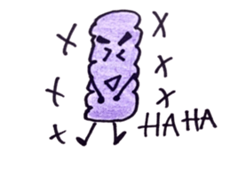 Purple  chinsuko sticker #8106743
