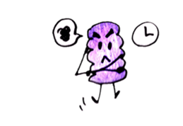 Purple  chinsuko sticker #8106745