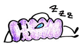 Purple  chinsuko sticker #8106747