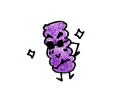 Purple  chinsuko sticker #8106750