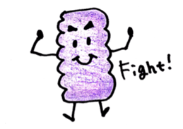 Purple  chinsuko sticker #8106752