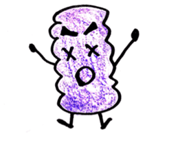 Purple  chinsuko sticker #8106754