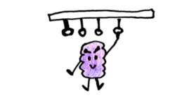 Purple  chinsuko sticker #8106755