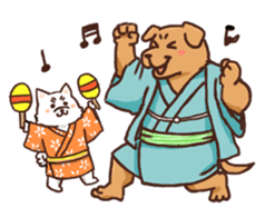 Sumo dogs sticker #8106815