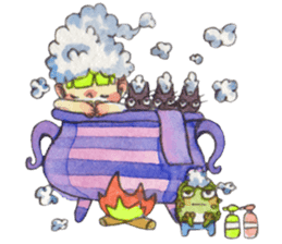 Claire and friends sticker #8106977