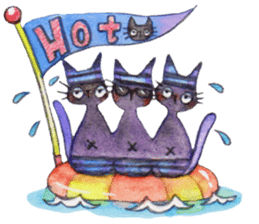 Claire and friends sticker #8106980