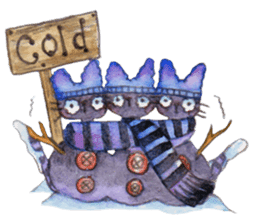 Claire and friends sticker #8106981