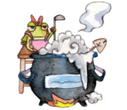 Claire and friends sticker #8106982