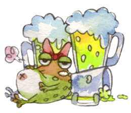 Claire and friends sticker #8106983