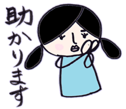 dark girl2 sticker #8107290