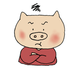 pig`s girl in Taiwan sticker #8107524