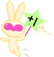 walnut planet's cat and rabbit sticker #8107922