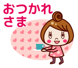 Cute & pretty !! girls sticker sticker #8108044
