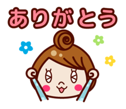 Cute & pretty !! girls sticker sticker #8108048