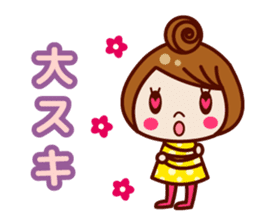 Cute & pretty !! girls sticker sticker #8108065