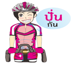 Angels Cyclists sticker #8108079
