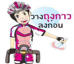 Angels Cyclists sticker #8108085