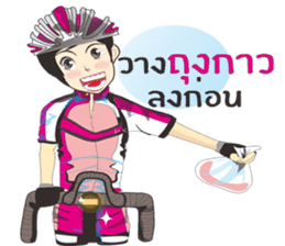 Angels Cyclists sticker #8108085