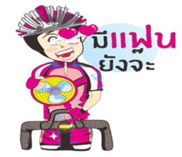 Angels Cyclists sticker #8108088