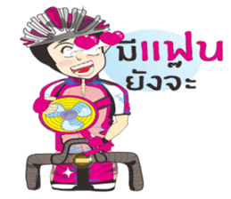 Angels Cyclists sticker #8108088