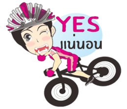 Angels Cyclists sticker #8108089