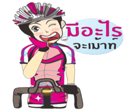 Angels Cyclists sticker #8108090